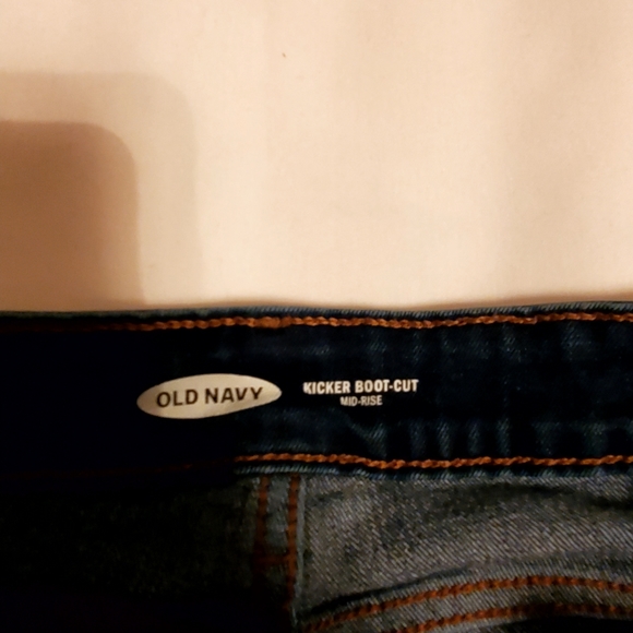 Old Navy Kicker Boot Cut Mid Rise Size 2 - Picture 3 of 3